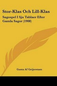 Abbildung von: Stor-Klas Och Lill-Klas - Kessinger Publishing