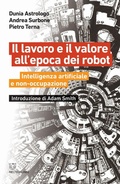 Cover: Il lavoro e il valore all'epoca dei robot. Intelligenza artificiale e non-occupazione - Linee;Meltemi