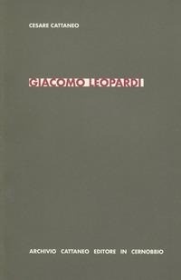 Abbildung von: Giacomo Leopardi - I saggi;Archivio Cattaneo