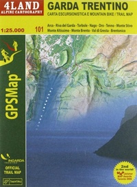 Abbildung von: Garda trentino - GPS map;4Land