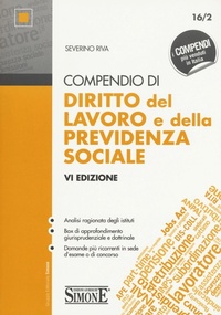 Abbildung von: Compendio di diritto del lavoro e della previdenza sociale - Compendi;Edizioni Giuridiche Simone
