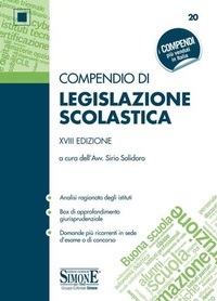Abbildung von: Compendio di legislazione scolastica - Compendi;Edizioni Giuridiche Simone