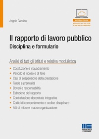 Abbildung von: Il rapporto di lavoro pubblico. Disciplina e formulario - Progetto ente locale;Maggioli Editore