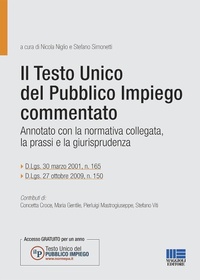 Abbildung von: Il testo unico del pubblico impiego commentato - Maggioli Editore