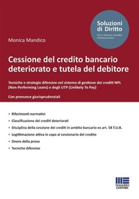 Abbildung von: Cessione del credito bancario deteriorato e tutela del debitore - Maggioli Editore