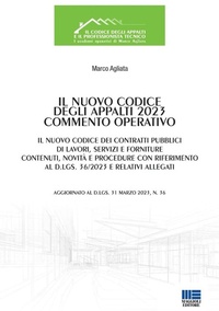 Abbildung von: Il nuovo codice degli appalti 2023. Commento operativo - Maggioli Editore