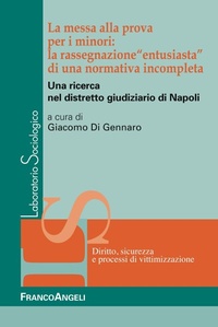Abbildung von: La messa alla prova per i minori: la rassegnazione «entusiasta» di una normativa incompleta. Una ricerca nel distretto giudiziario di Napoli - Laboratorio sociologico;Franco Angeli