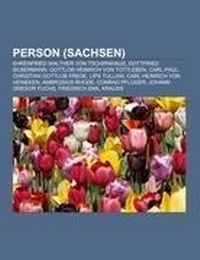 Abbildung von: Person (Sachsen) - Books LLC, Wiki Series