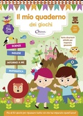 Cover: Il mio quaderno dei giochi 5/6 anni. Con adesivi - Chiara Edizioni