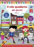 Cover: Il mio quaderno dei giochi 7/8 anni. Con adesivi - Chiara Edizioni