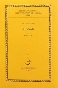 Abbildung von: Stanze - Testi e documenti di letteratura e lingua;Salerno Editrice
