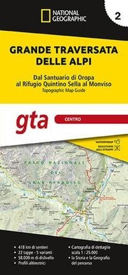 Abbildung von: GTA centro. Dal santuario di Oropa al rifugio Quintino Sella al Monviso - Libreria Geografica
