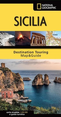 Abbildung von: Sicilia. Carta stradale e guida turistica. 1:200.000 - Destination Touring. Map & Guide;Libreria Geografica