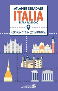Abbildung von: Atlante stradale Italia 1:250.000. Con Corsica, Istria e Costa dalmata - Libreria Geografica