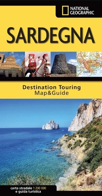 Abbildung von: Sardegna. Carta stradale e guida turistica. 1:200.000 - Destination Touring. Map & Guide;Libreria Geografica