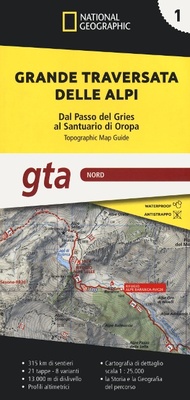 Abbildung von: GTA Nord. Dal Passo del Gries al Santuario di Oropa - Libreria Geografica