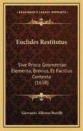 Cover: Euclides Restitutus - Kessinger Publishing