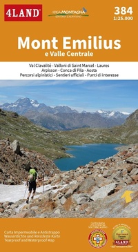 Abbildung von: Mont Emilius. e Valle Centrale 1:25.000 - 4Land