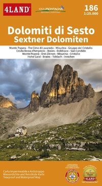 Abbildung von: Dolomiti di Sesto. Sextner Dolomiten 1:25.000 - 4Land