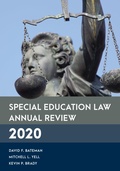 Cover: Special Education Law Annual Review 2020 - Bloomsbury eBooks US
