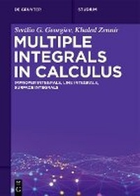 Abbildung von: Multiple Integrals in Calculus - De Gruyter
