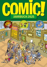Abbildung von: COMIC!-Jahrbuch 2025 - Buch Musik & Film
