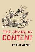 Cover: Shape of Content - Harvard University Press