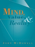 Cover: Mind, Value, and Reality - Harvard University Press