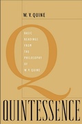 Cover: Quintessence - Harvard University Press