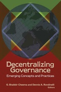 Cover: Decentralizing Governance - Brookings Institution