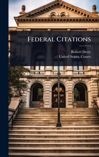 Abbildung von: Federal Citations - Hutson Street Press