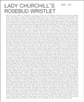 Cover: Lady Churchill's Rosebud Wristlet No. 50 - Small Beer Press