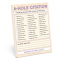 Cover: A-Hole Citation: Nifty Notes - Knock Knock