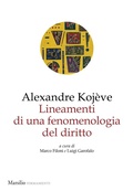Cover: Lineamenti di una fenomenologia del diritto - Firmamenti;Marsilio