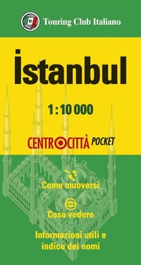 Abbildung von: Istanbul 1:10.000 - Centrocittà pocket;Touring