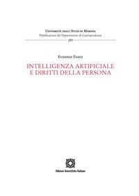 Abbildung von: Intelligenza artificiale e diritti della persona - Univ. Messina-Pubblicazioni del Dipartimento di Giurisprudenza;Edizioni Scientifiche Italiane