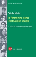 Cover: Il femminino come costruzione sociale - Donne in sociologia;Vita e Pensiero