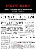 Bild: Notiziario lucchese. Il giornale del Comitato di Liberazione Nazionale di Lucca. Settembre-Ottobre 1944 - Tra le righe libri