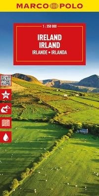 Abbildung von: Irlanda 1:350.000 - Carte stradali Marco Polo;Marco Polo