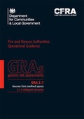 Cover: Rescues from confined spaces - TSO