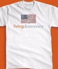 Cover: Living Democracy, Brief Texas Edition - Pearson