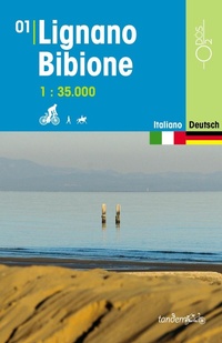 Abbildung von: Lignano, Bibione 1:35.000 - Tandem;Odós (Udine)