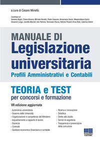 Abbildung von: Manuale di legislazione universitaria. Profili amministrativi e contabili. Teoria e test per concorsi e formazione - Maggioli Editore