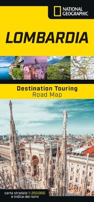 Abbildung von: Lombardia. Road Map. Destination Touring 1:250.000 - Destination Touring. Road map;Libreria Geografica