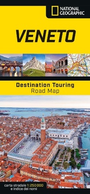 Abbildung von: Veneto. Road Map. Destination Touring 1:250.000 - Destination Touring. Map & Guide;Libreria Geografica
