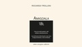 Cover: Amigdala - Domani;Aragno