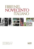 Cover: Ebrei nel Novecento italiano - Sagep cataloghi;SAGEP