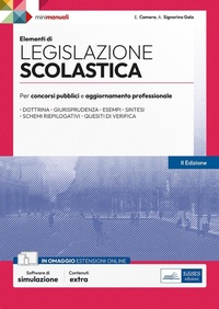 Abbildung von: Elementi di legislazione scolastica. Per concorsi pubblici e aggiornamento professionale - Mini manuali;Edises professioni & concorsi