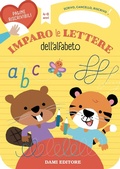Cover: Imparo le lettere dell'alfabeto. Scrivo, cancello, riscrivo - Dami Editore