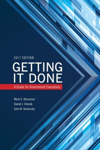 Enlarge image Cover: Getting It Done - Rowman & Littlefield Publishers